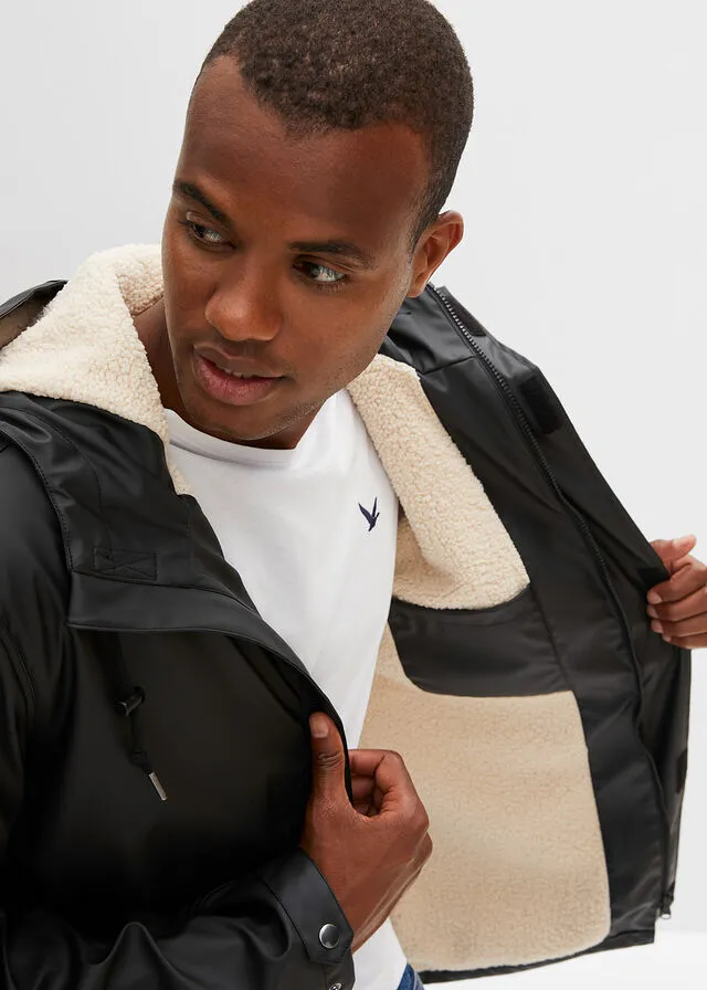 Impermeable Negro