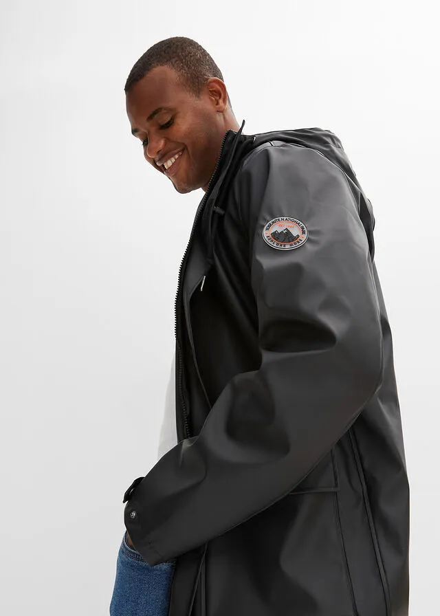 Impermeable Negro
