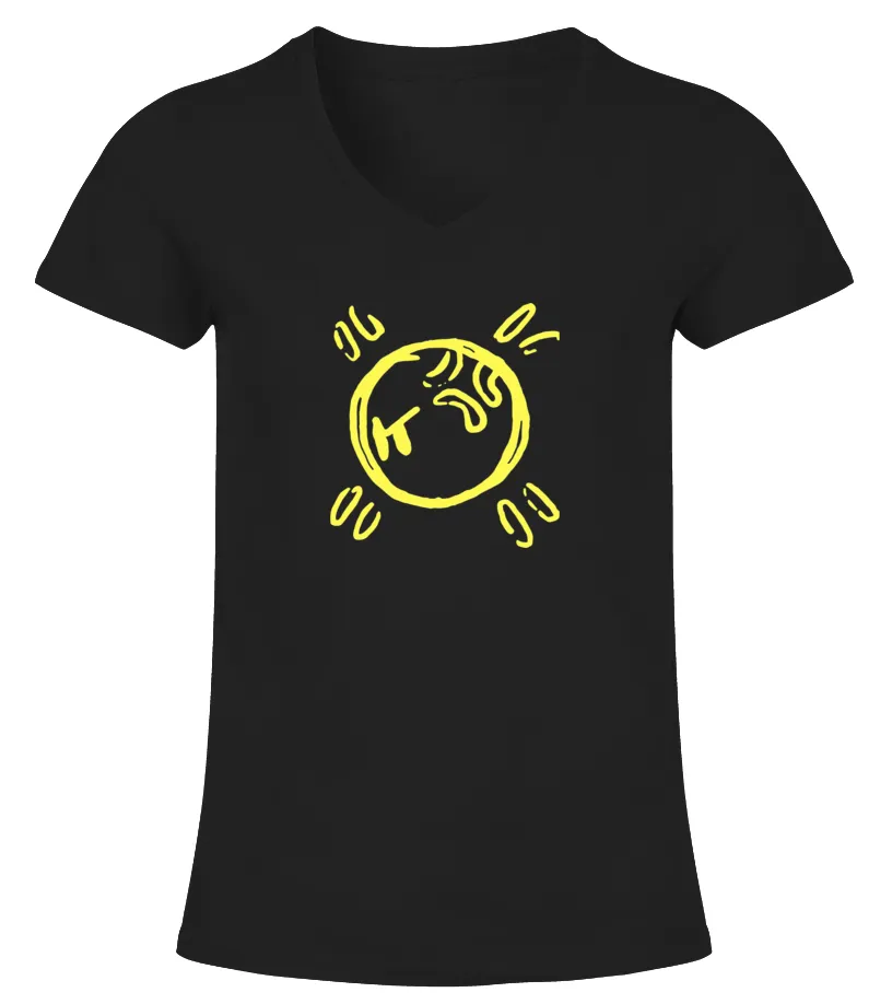 Isaiah Rashad Merch Camiseta cuello pico Mujer