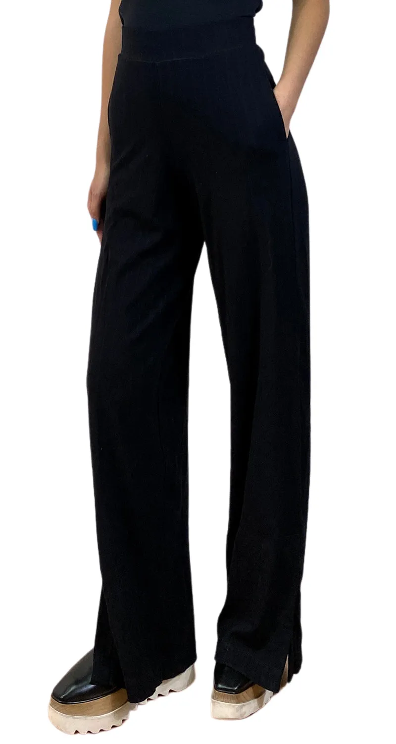 JAZMIN CHEBAR Pantalón Rayas Negro