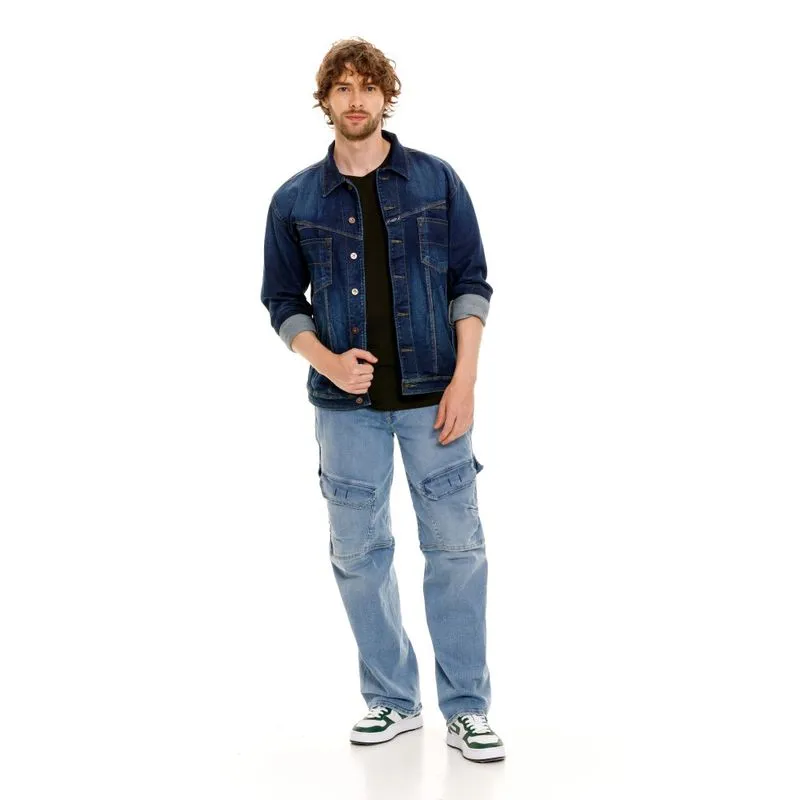 Jean Rigido Para Hombre Pocketix Girbaud