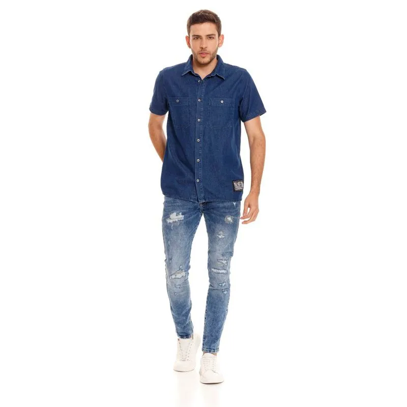 Jean Stretch New Breaker Para Hombre