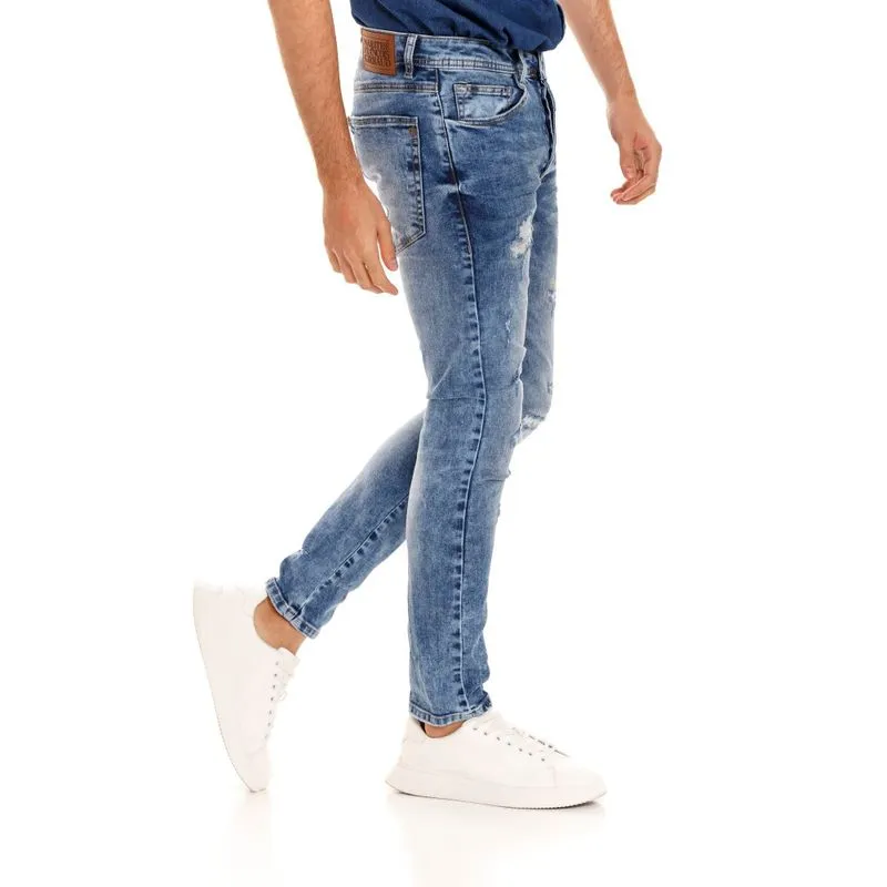 Jean Stretch New Breaker Para Hombre