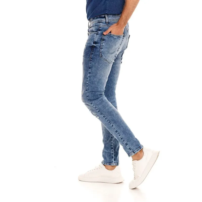 Jean Stretch New Breaker Para Hombre