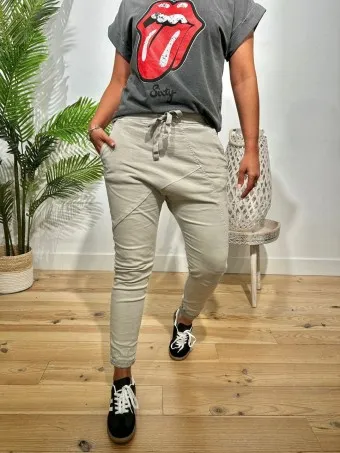 Jeans Baggy SKALE Taupe