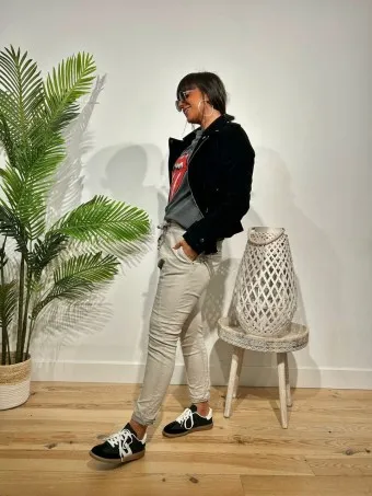 Jeans Baggy SKALE Taupe