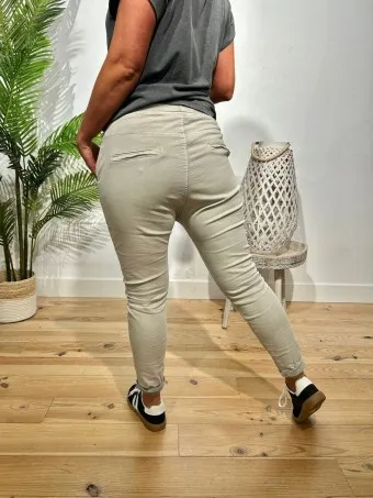 Jeans Baggy SKALE Taupe