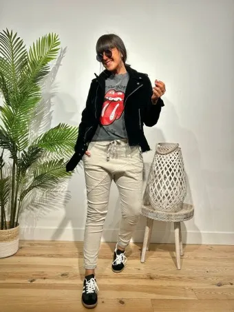 Jeans Baggy SKALE Taupe