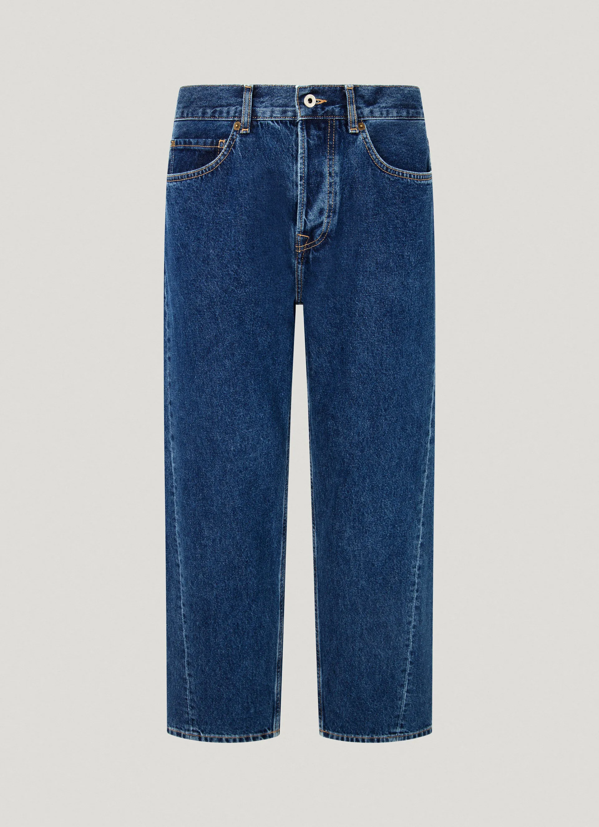 JEANS FIT LOOSE Y TIRO REGULAR  BARREL JEANS