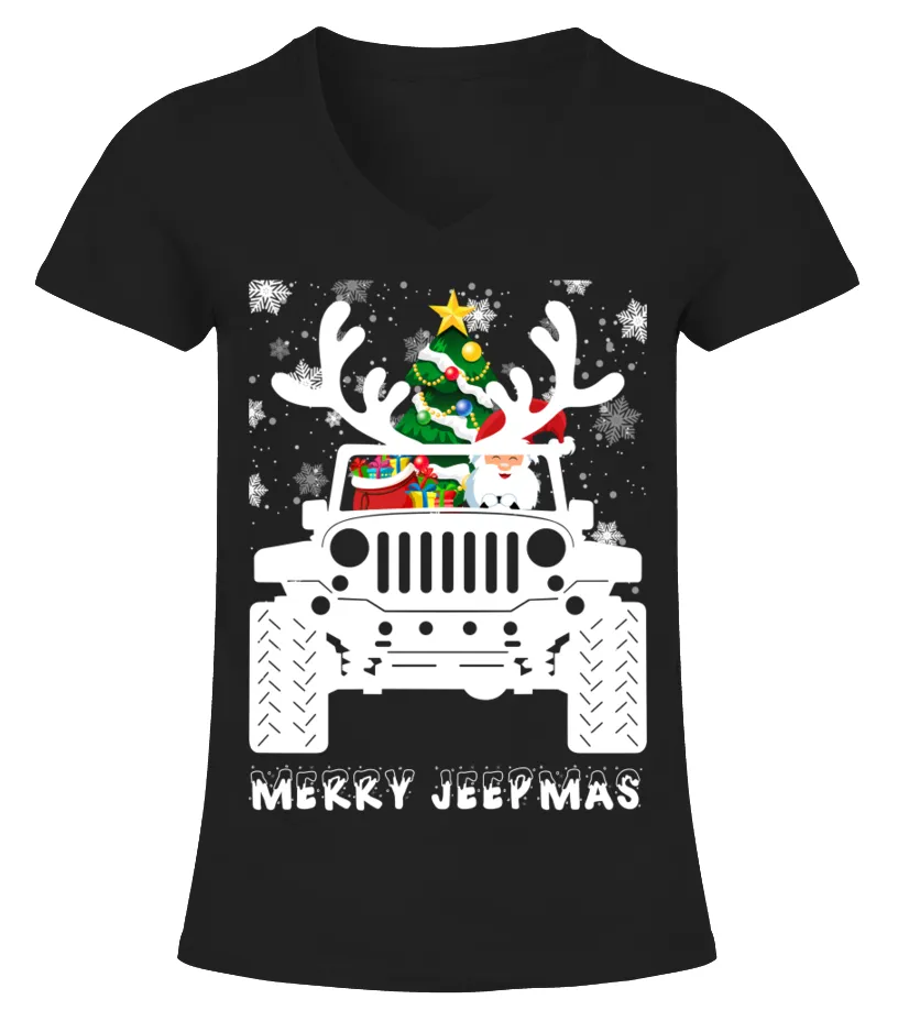 Jeep BK (25) Camiseta cuello pico Mujer