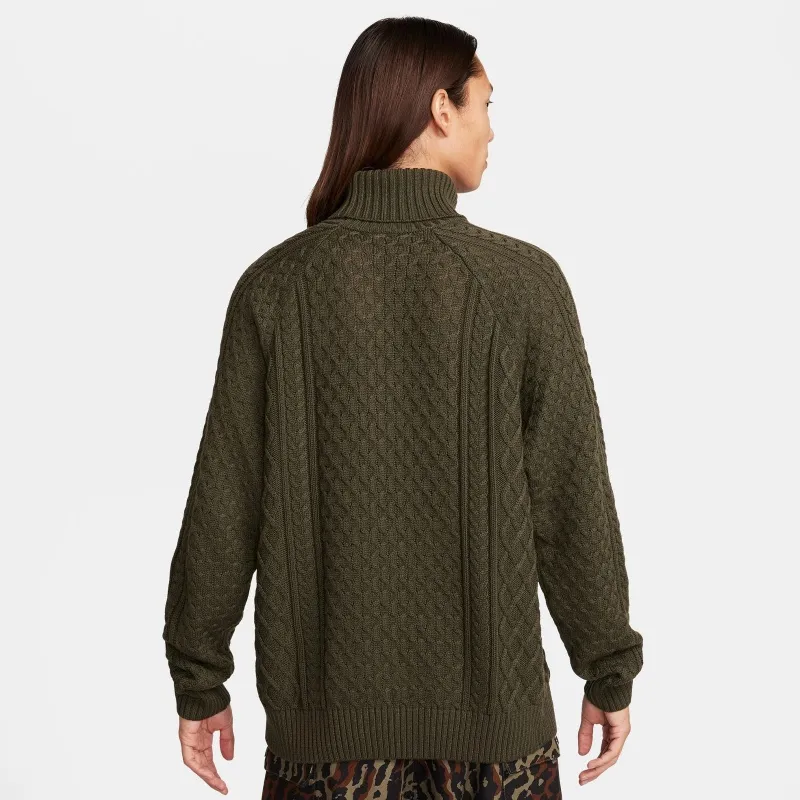 JERSéIS NIKE LIFE CABLE KNIT TURTLENECK SWEATER FB7770325