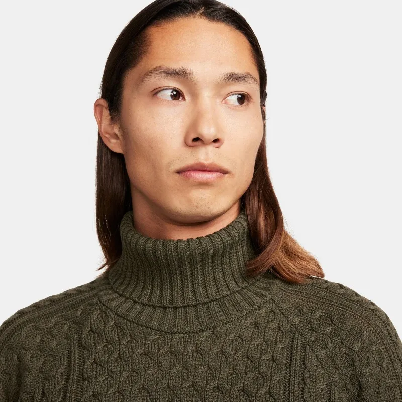 JERSéIS NIKE LIFE CABLE KNIT TURTLENECK SWEATER FB7770325