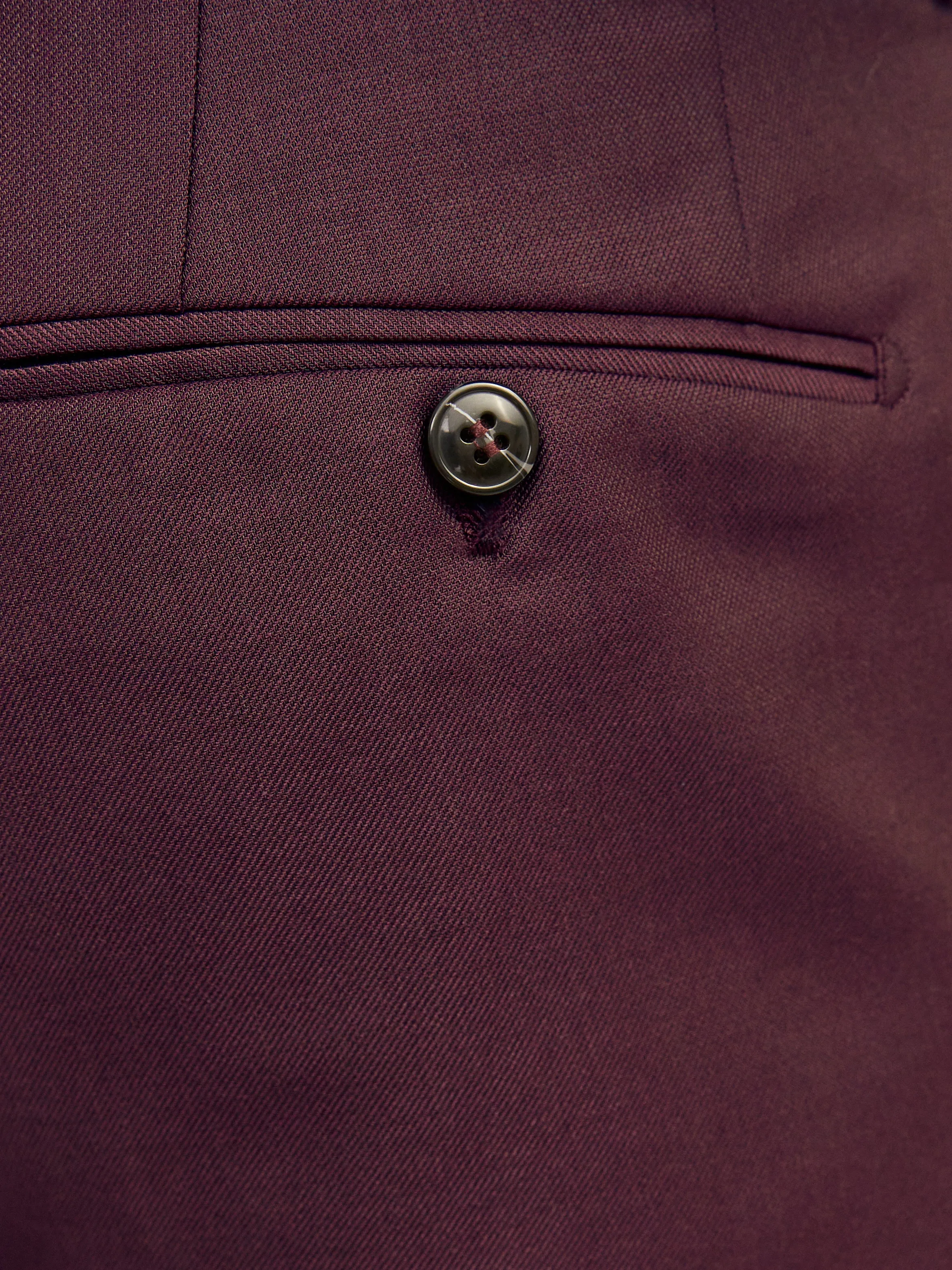 JPRSOLARIS Pantalones de vestir Corte super slim | Rojo oscuro | Jack & Jones®