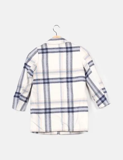 KIDS ONLY Blazer multicolor estampado cuadros