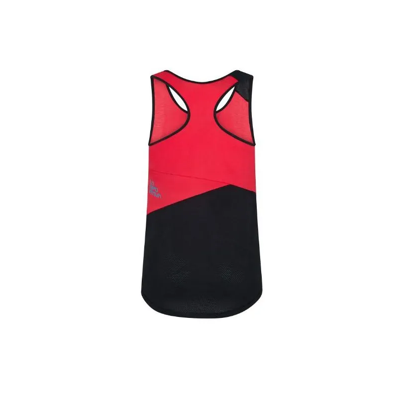 La sportiva Charm Tank (Hibiscus/Negro) para mujer