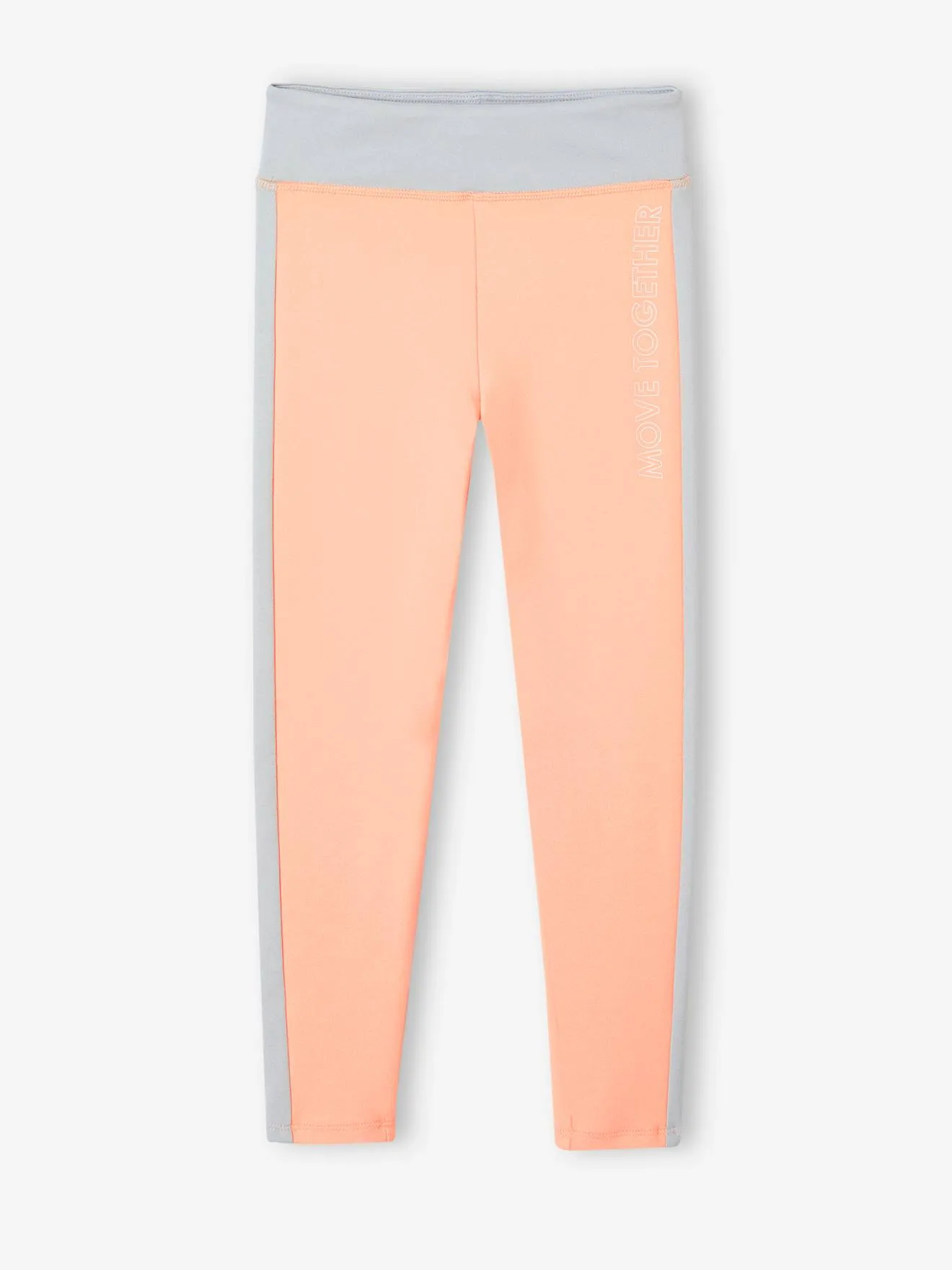 Leggings deportivos con bandas laterales, para niña