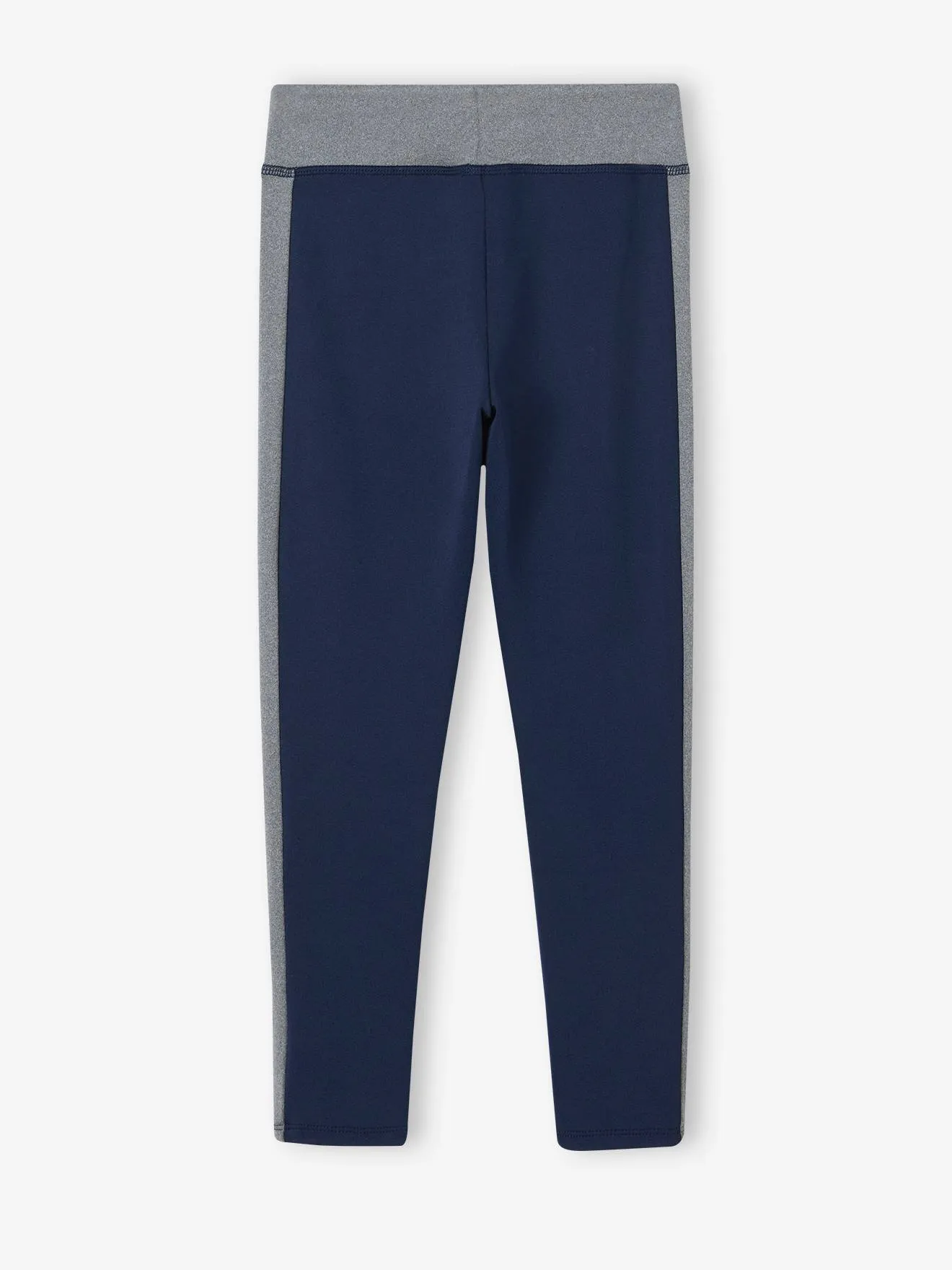 Leggings deportivos con bandas laterales, para niña