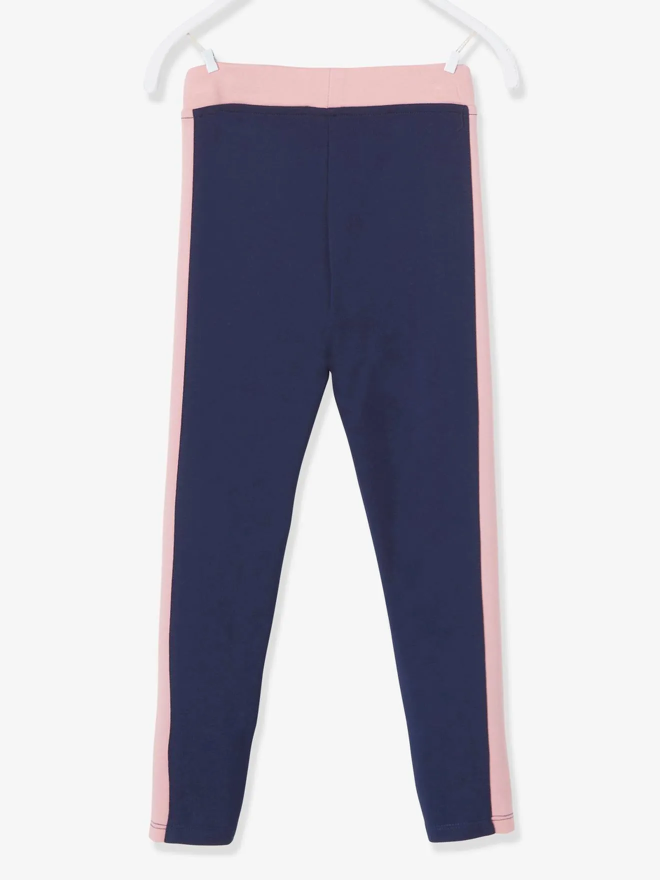 Leggings deportivos con bandas laterales, para niña