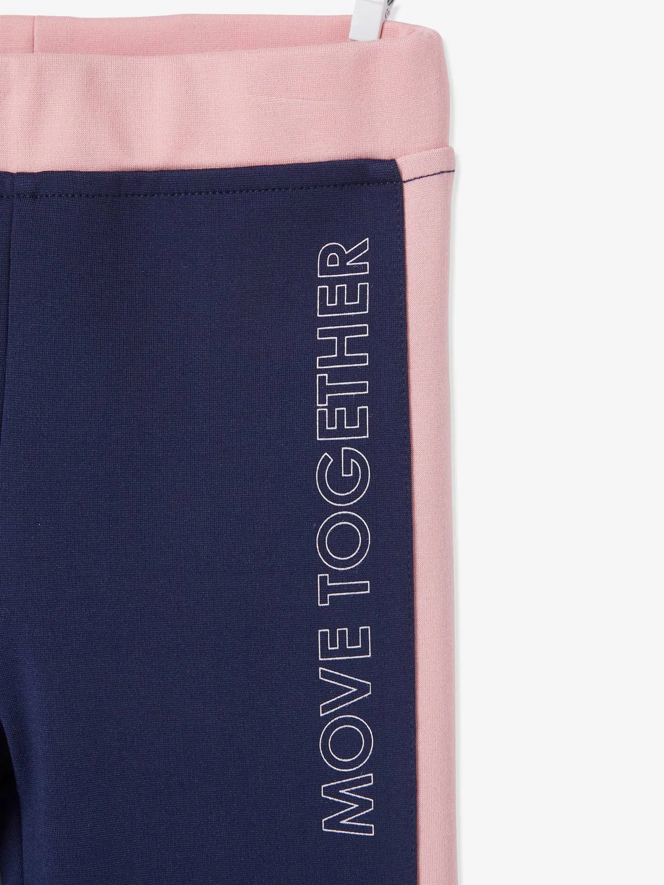 Leggings deportivos con bandas laterales, para niña