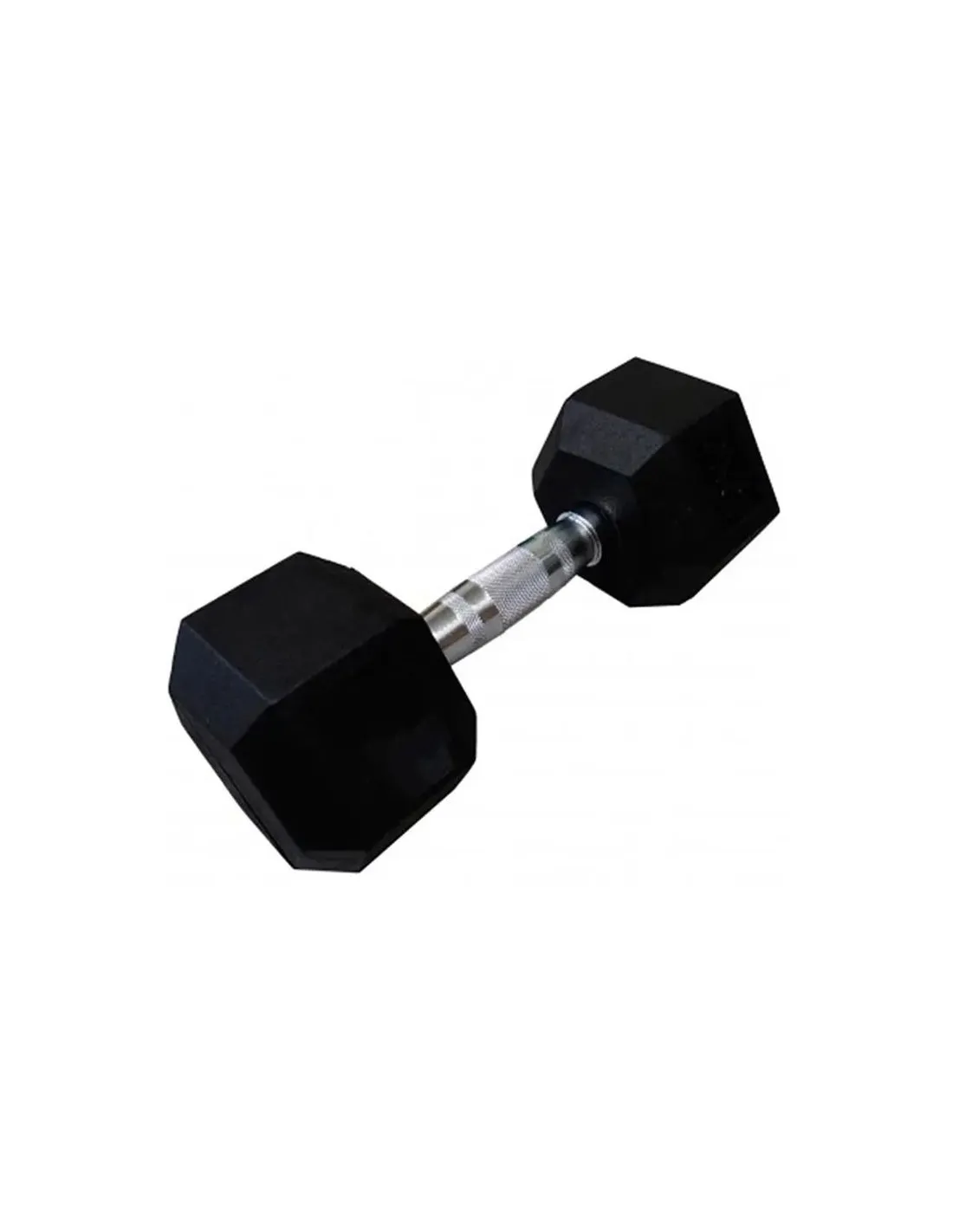 Mancuerna Hexagonal Softee 12.5 KG Black