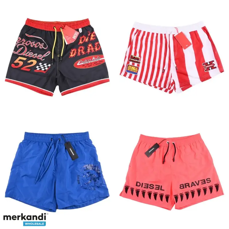 MARCA ITALIANA DIESEL HOMBRE Bañador SHORTS VERANO TEMPORADA MIX (AD44)