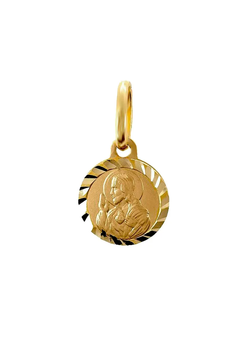 MEDALLA RELIGIOSA “LENTEJA” SAGRADO CORAZóN 084_M8901