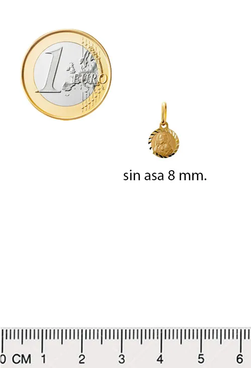 MEDALLA RELIGIOSA “LENTEJA” SAGRADO CORAZóN 084_M8901