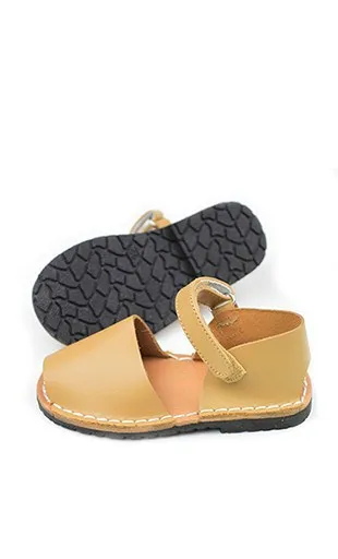 Menorquinas Bebé Niño camel