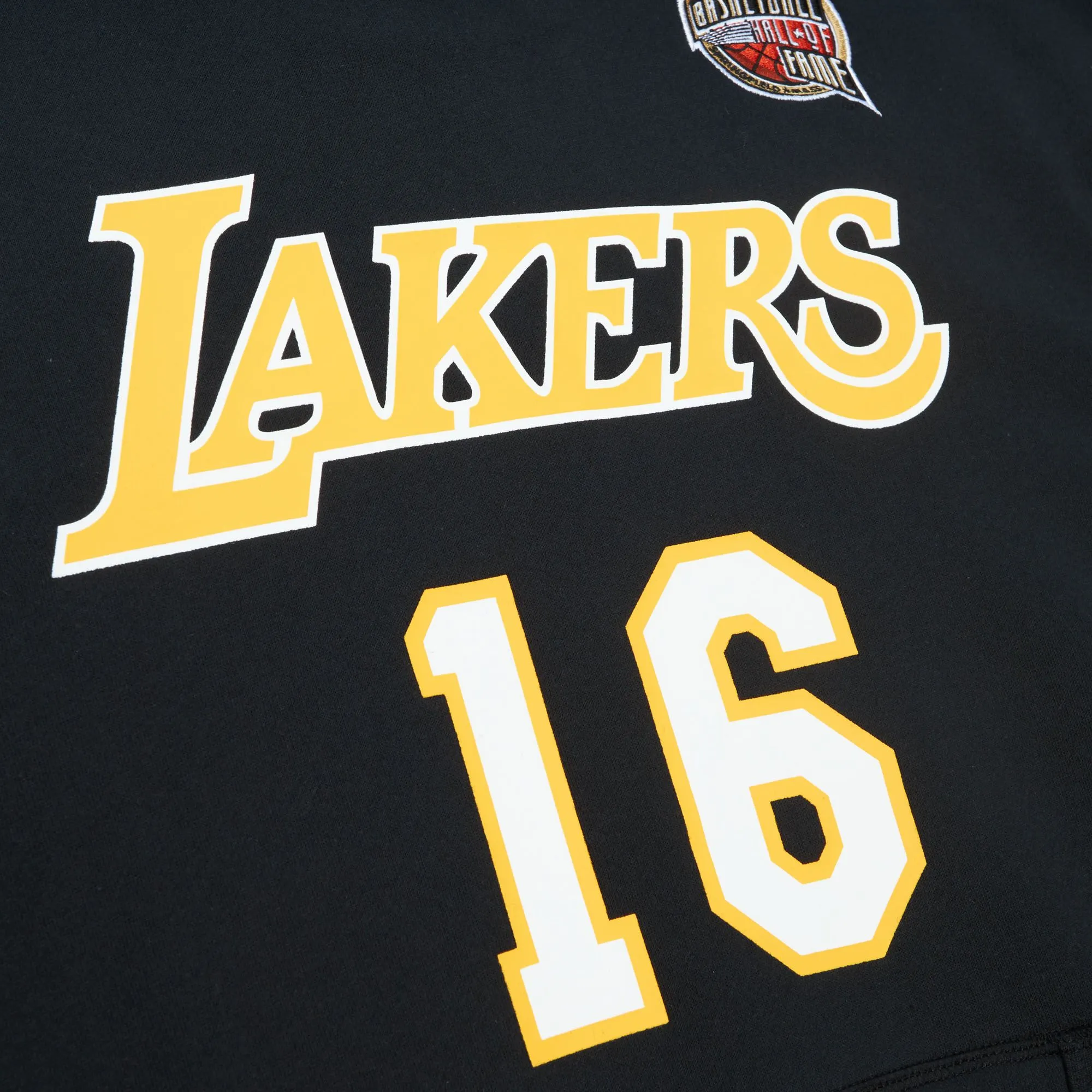mitchell & ness sudadera hall of los angeles lakers pau gasol