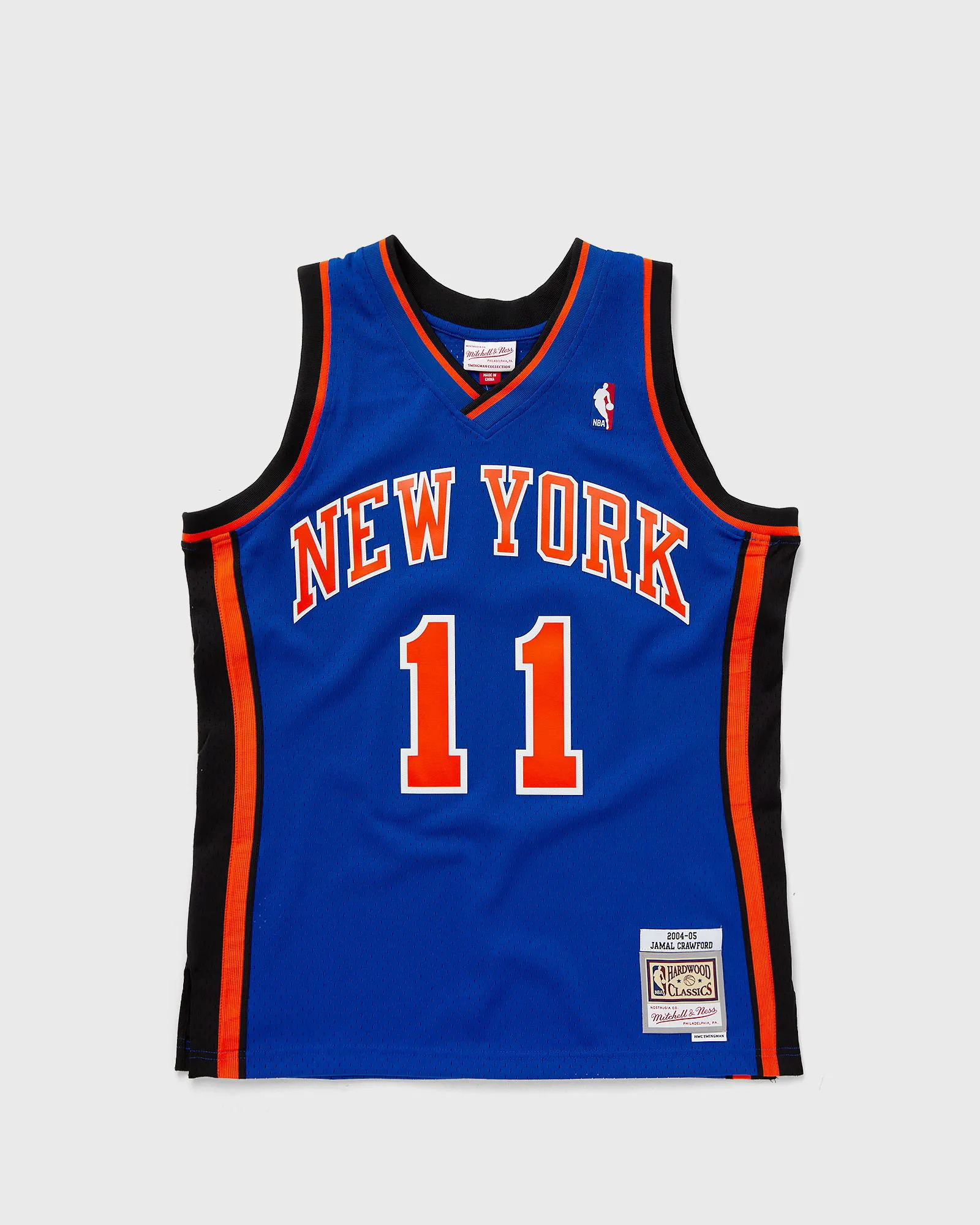 MITCHELL & NESS NBA DARK JERSEY NEW YORK KNICKS 200405 JAMAL CRAWFORD #11