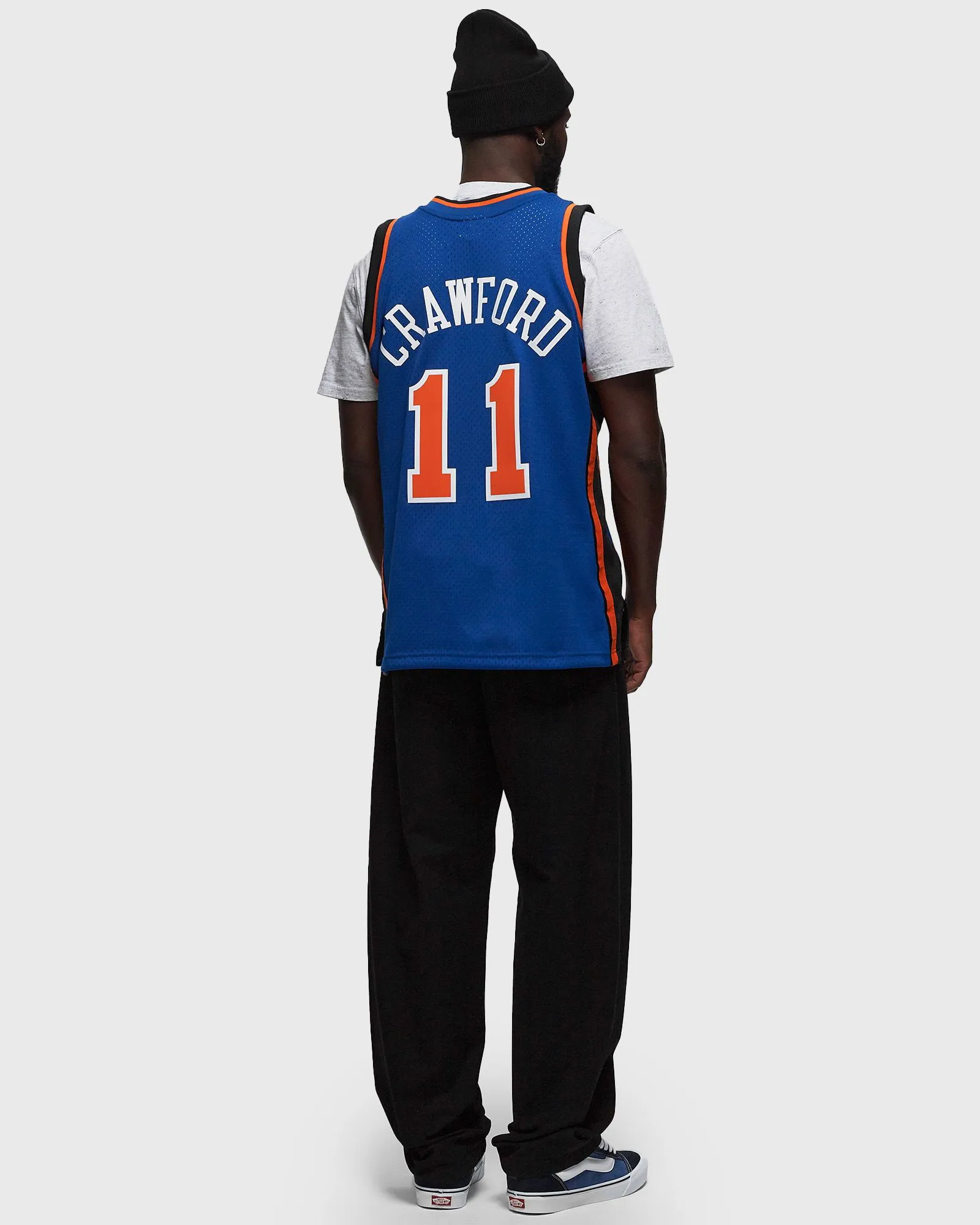 MITCHELL & NESS NBA DARK JERSEY NEW YORK KNICKS 200405 JAMAL CRAWFORD #11