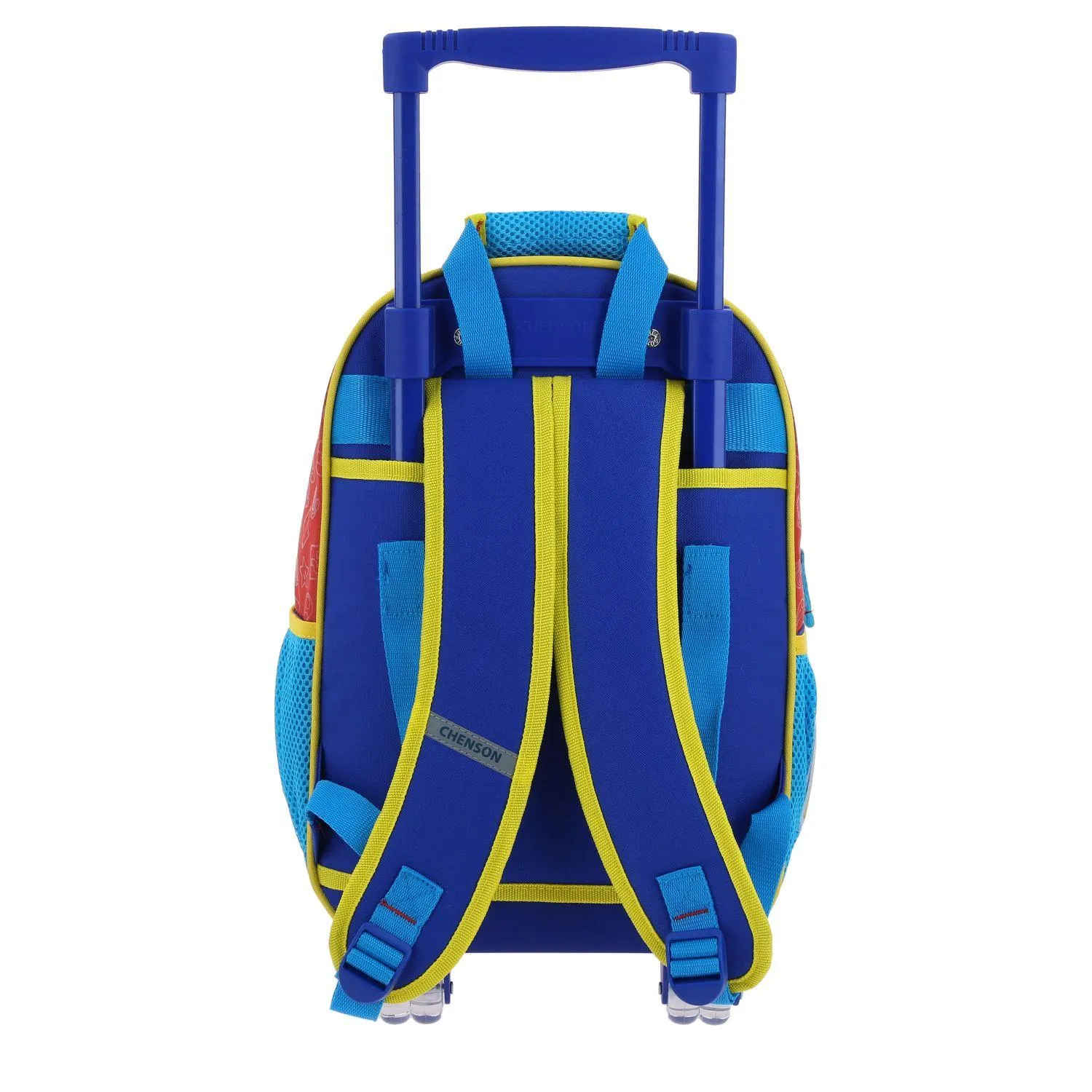 Mochila Con Ruedas Chica Roja Para Nio Chenson Mario Bros Rojo Squat