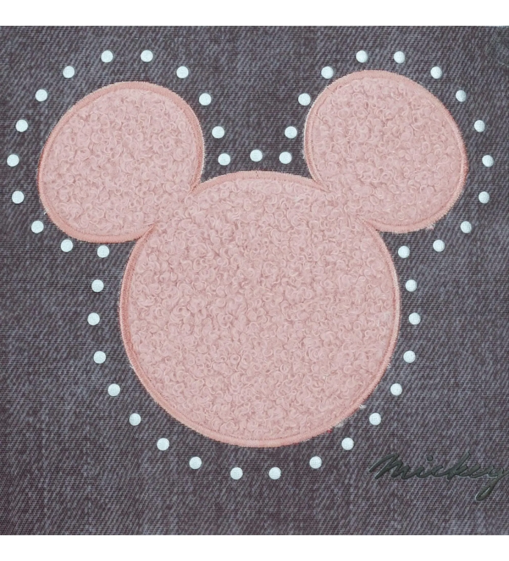 Mochila escolar Mickey studs con portaordenador adaptable a carro antracita