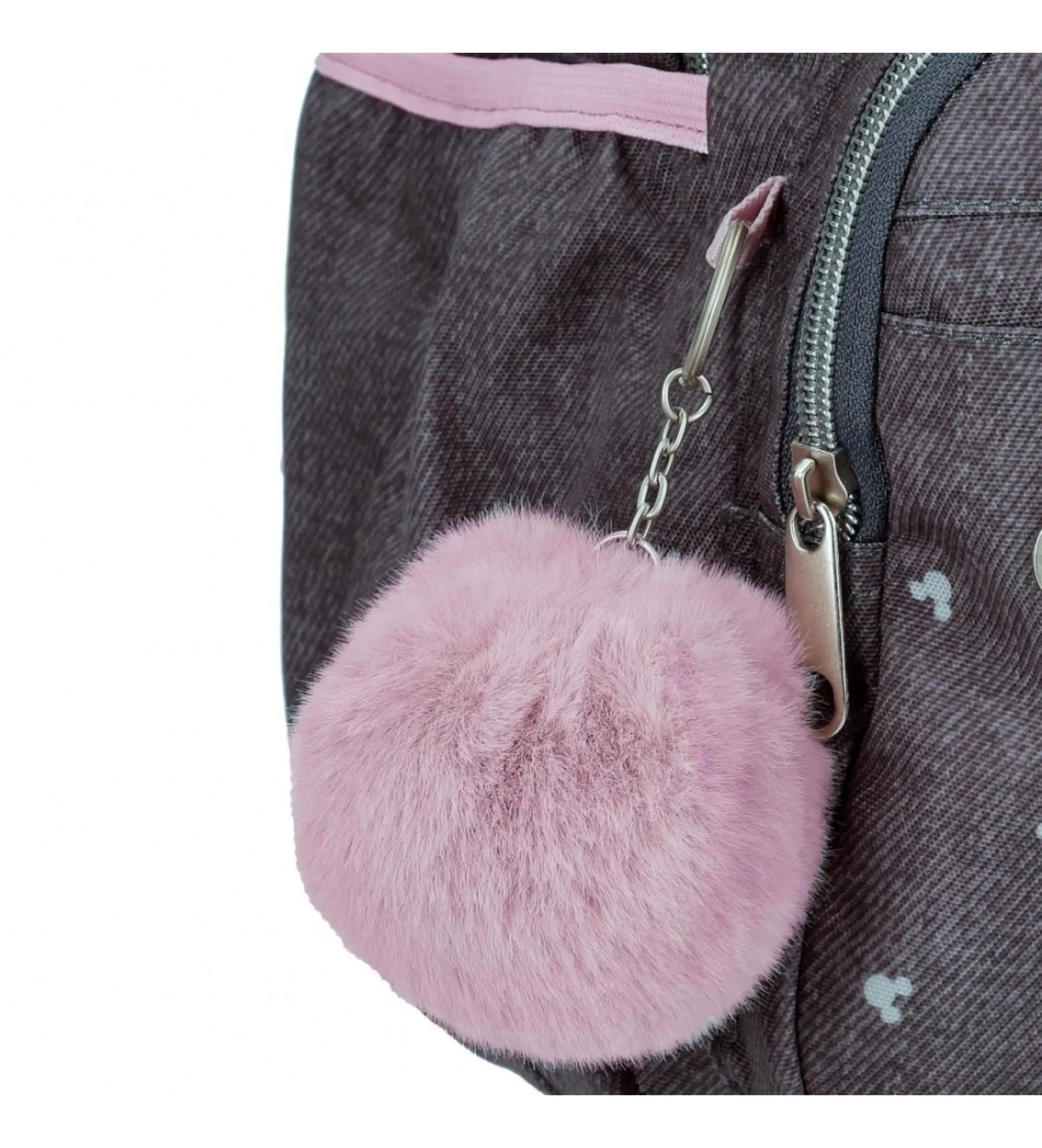 Mochila escolar Mickey studs con portaordenador adaptable a carro antracita