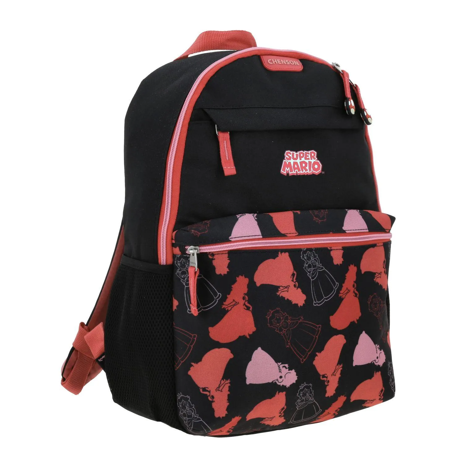 Mochila Negra Princesa Peach Para Nia ChensonMinni