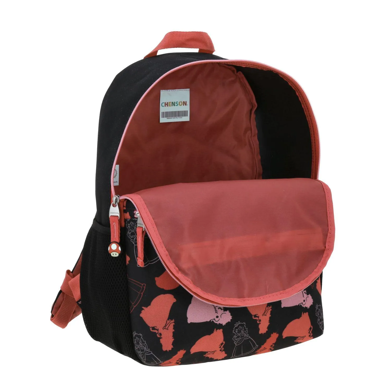 Mochila Negra Princesa Peach Para Nia ChensonMinni