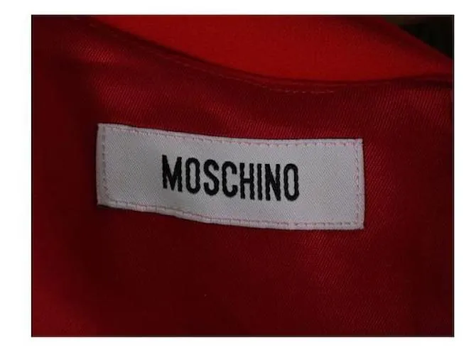 Moschino Vestido Fucsia Brillo 