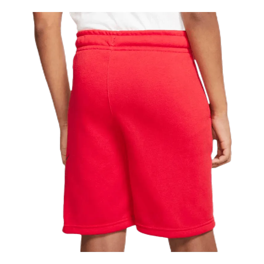 Nike Club Fleece Shorts Junior Red