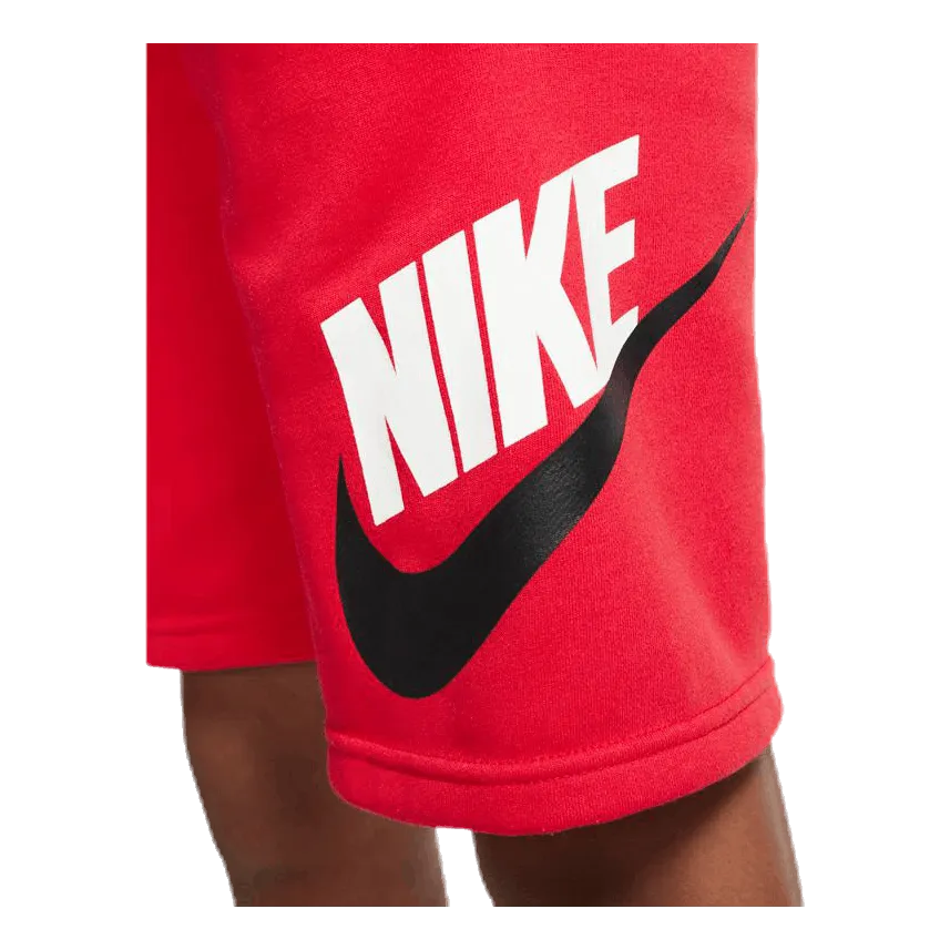 Nike Club Fleece Shorts Junior Red