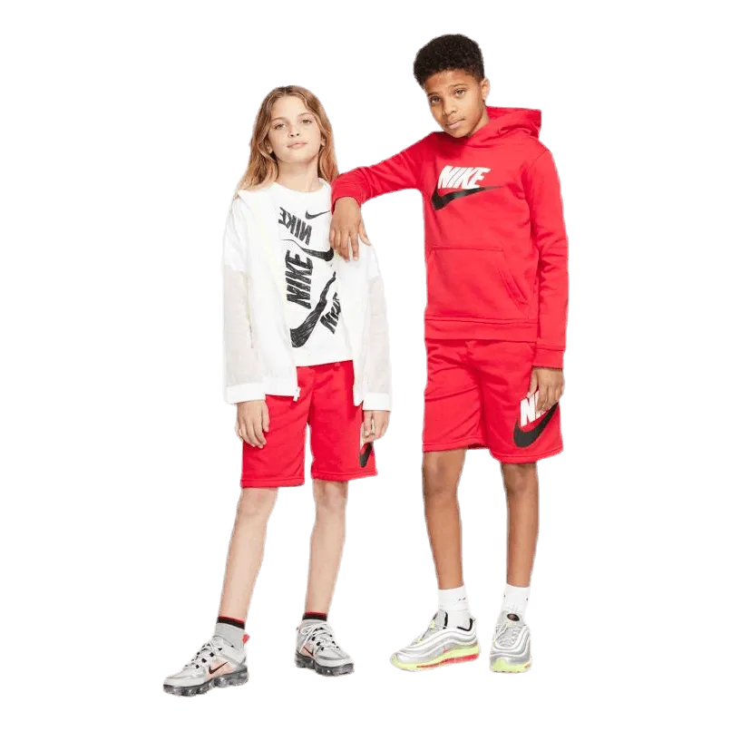 Nike Club Fleece Shorts Junior Red