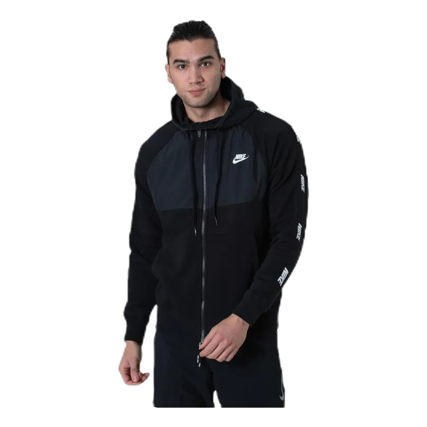 Nike Nsw Hybrid Hoodie White/Black