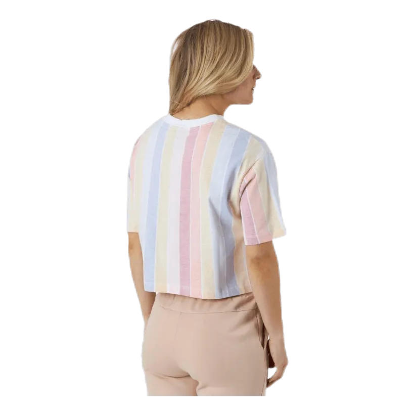 Nike Nsw Retro Femme Top Ss Aop White