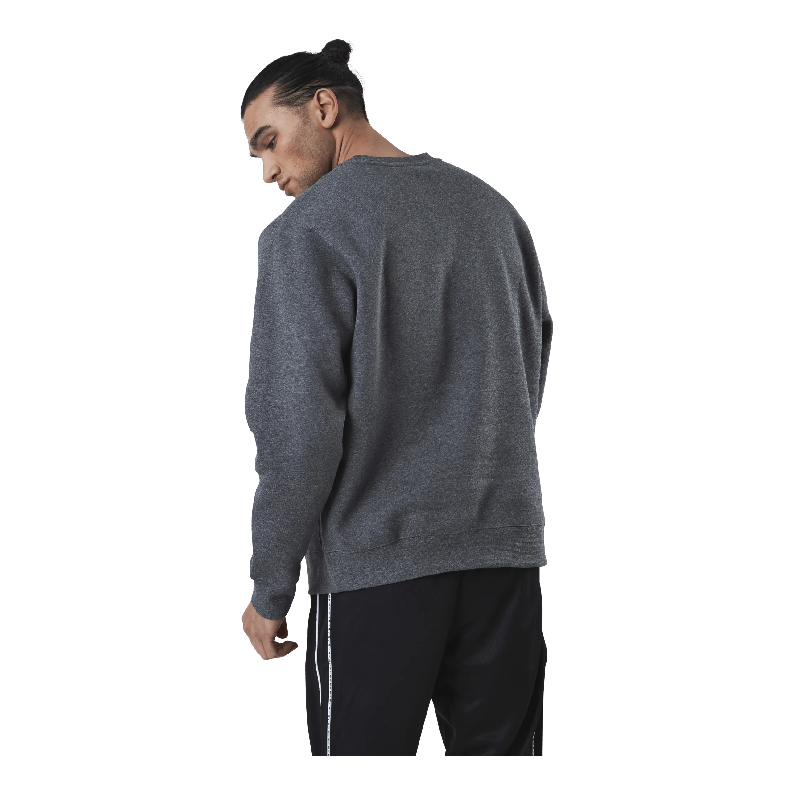 Nike Sportswear Club Fleece Crew CHARCOAL HEATHR/WHITE