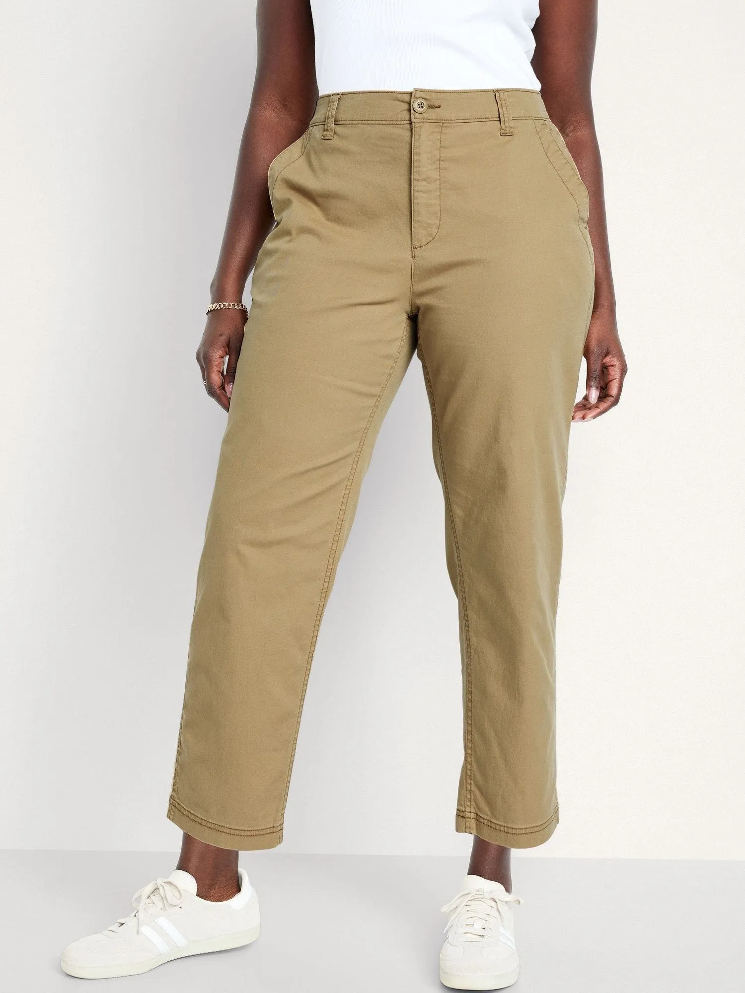OLD NAVY Pantalón Tiro Alto OG Chino Old Navy Mujer