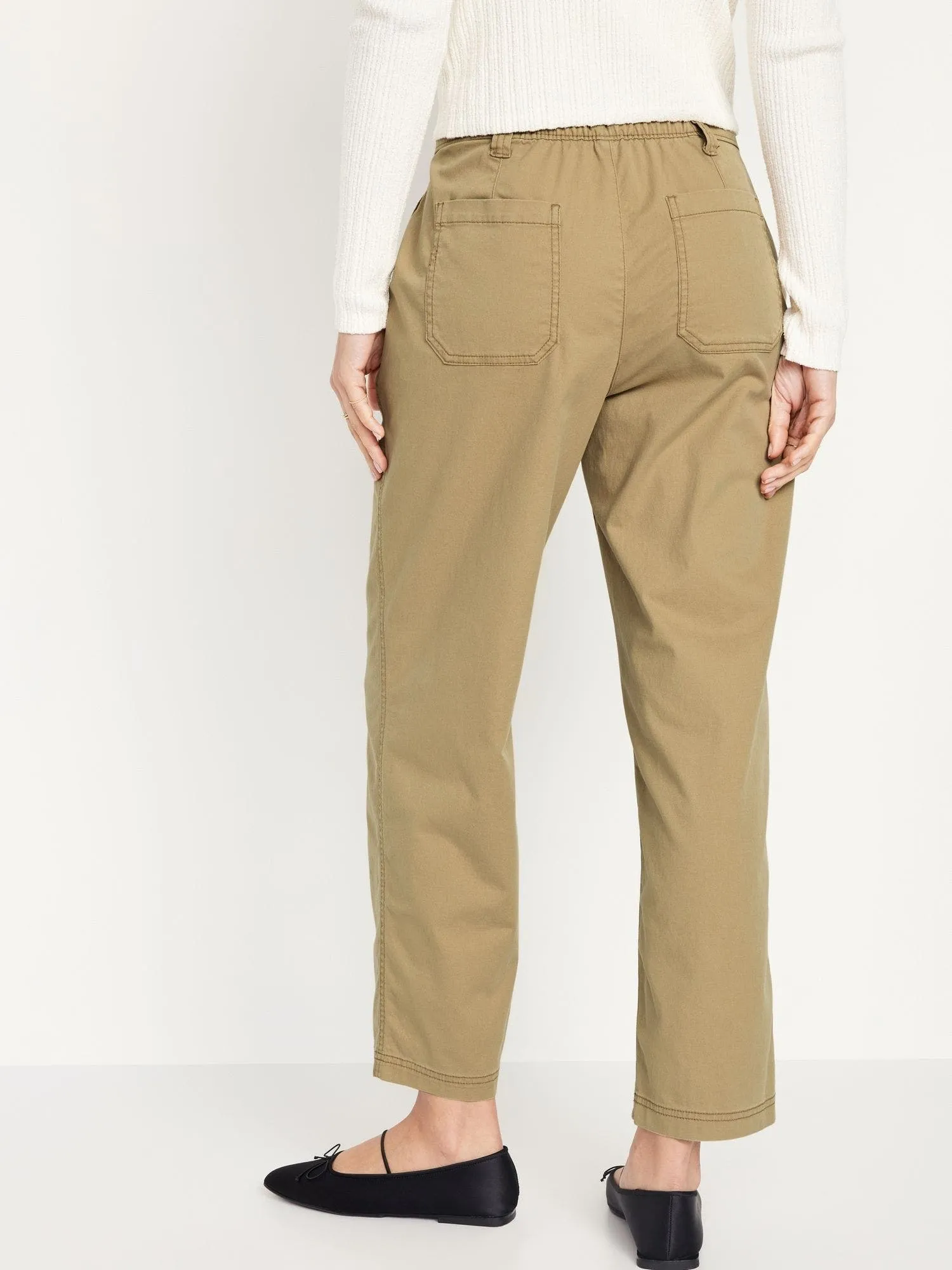 OLD NAVY Pantalón Tiro Alto OG Chino Old Navy Mujer