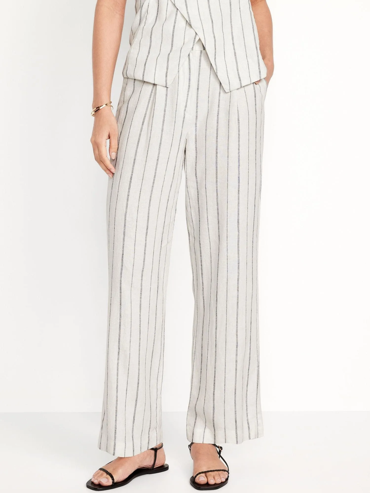 OLD NAVY PANTALóN WIDELEG TIRO EXTRA ALTO OLD NAVY MUJER