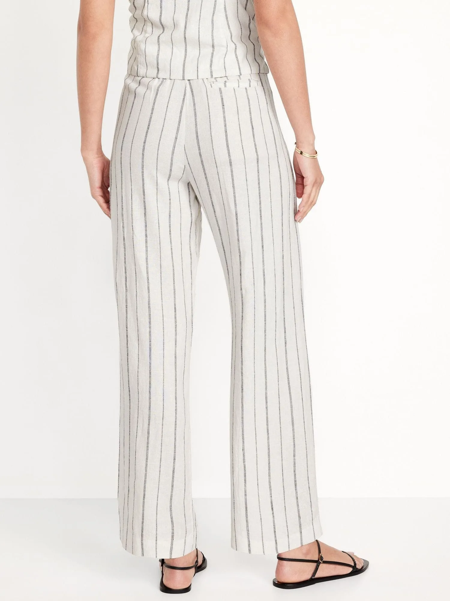 OLD NAVY PANTALóN WIDELEG TIRO EXTRA ALTO OLD NAVY MUJER