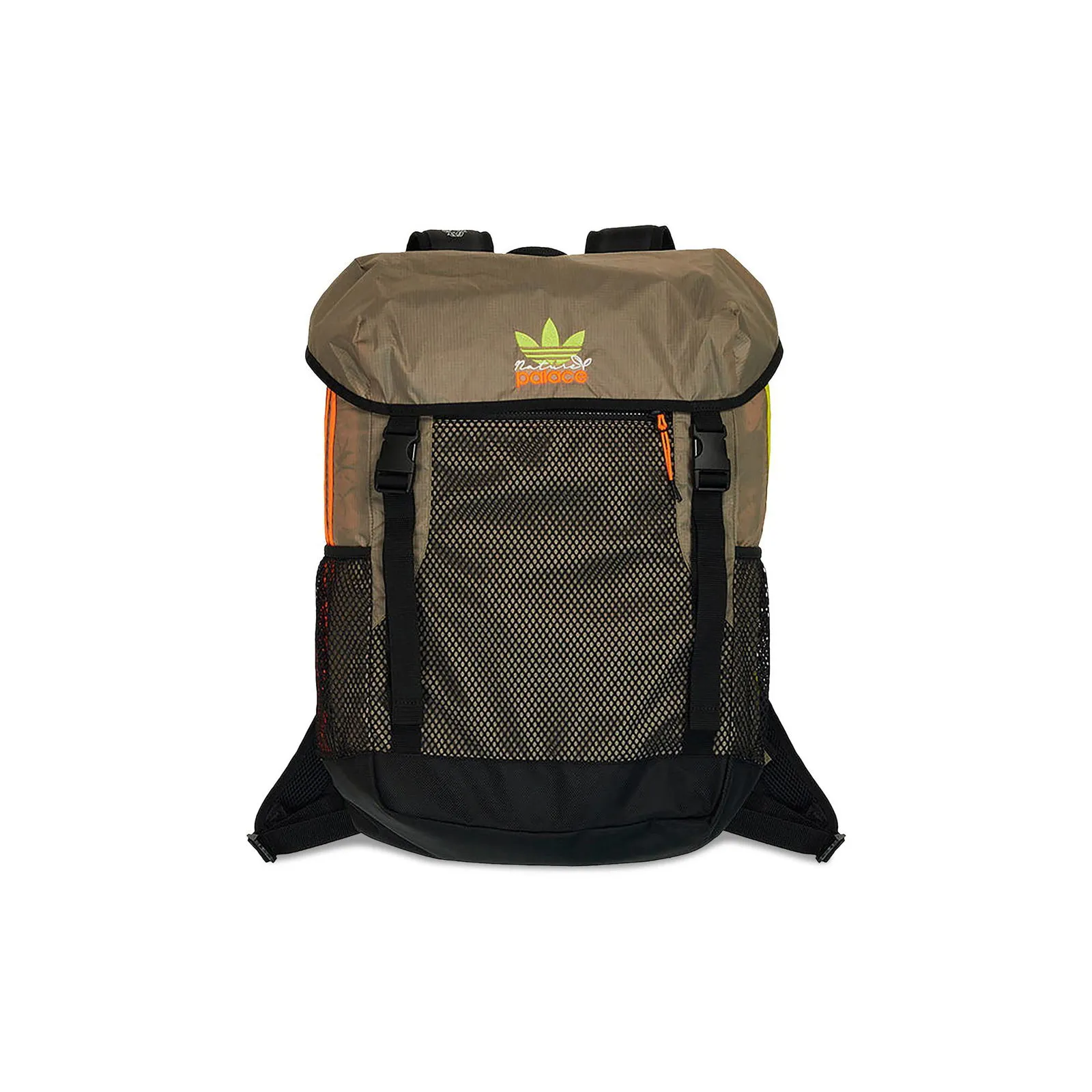 Palace adidas x Nature Backpack 'Blanch Cargo/Signal Orange'
