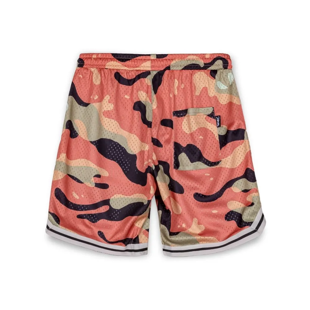 PANTALÓN CORTO GRIMEY UFOLLOW MESH BASKET  BROWN | SPRING 23