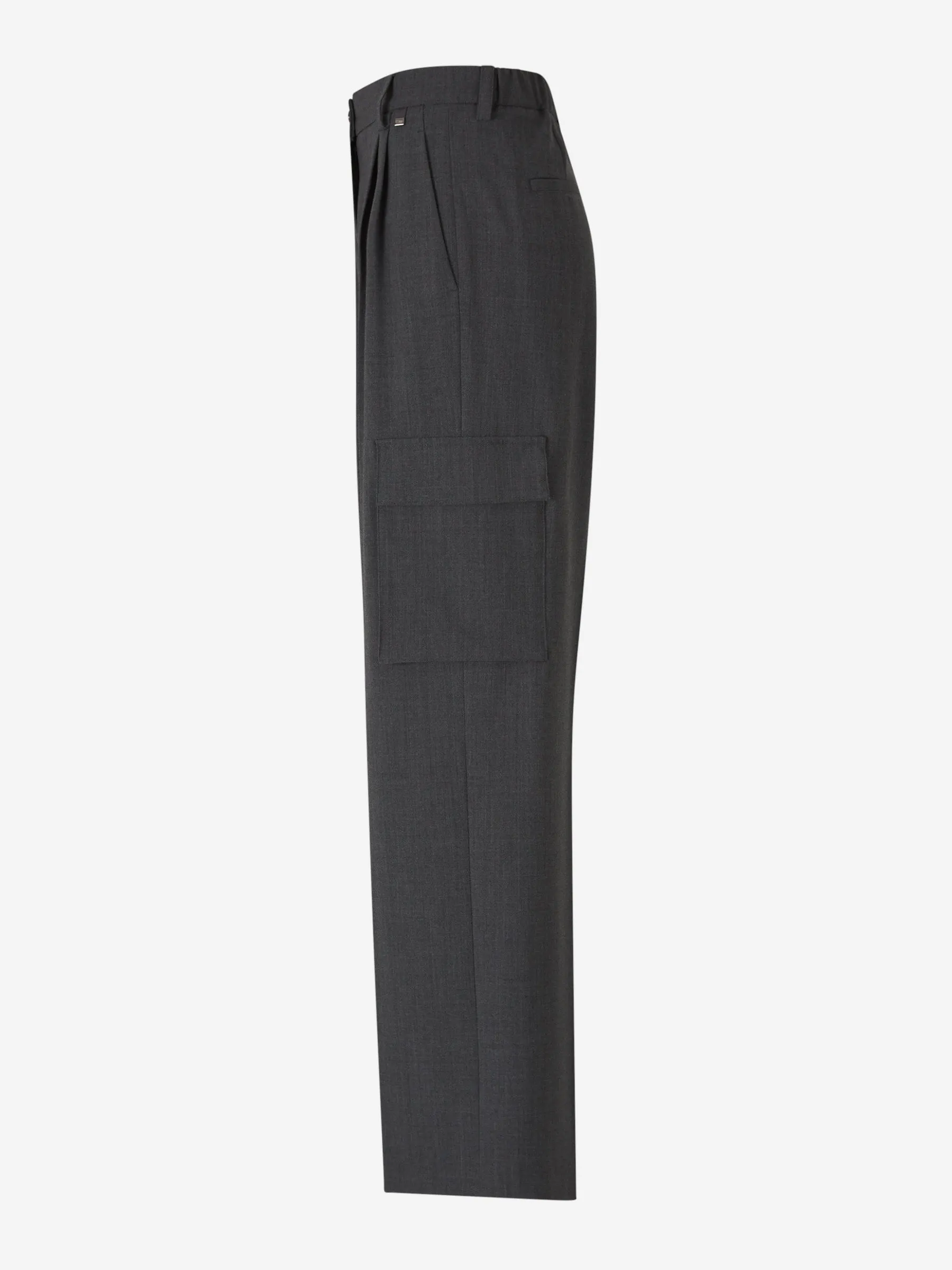 Pantalón Cargo Lana
